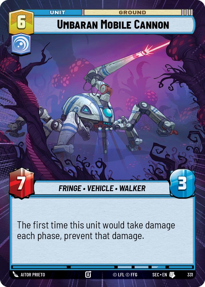 Umbaran Mobile Cannon (331) (Hyperspace) (331) [Secrets of Power] | Exor Games New Glasgow