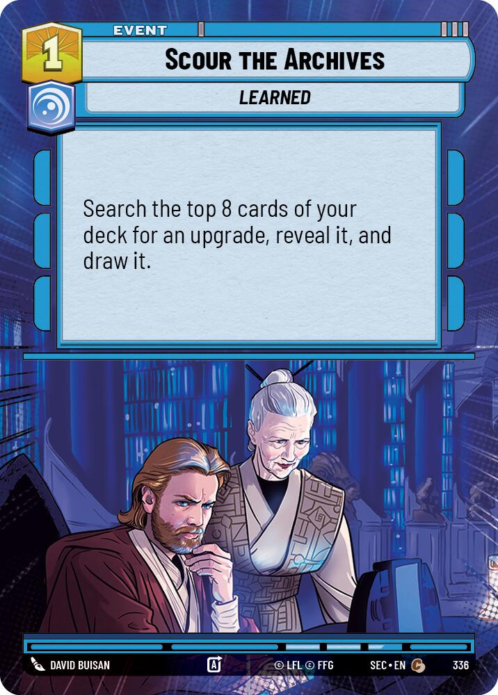 Scour the Archives (336) (Hyperspace) (336) [Secrets of Power] | Exor Games New Glasgow