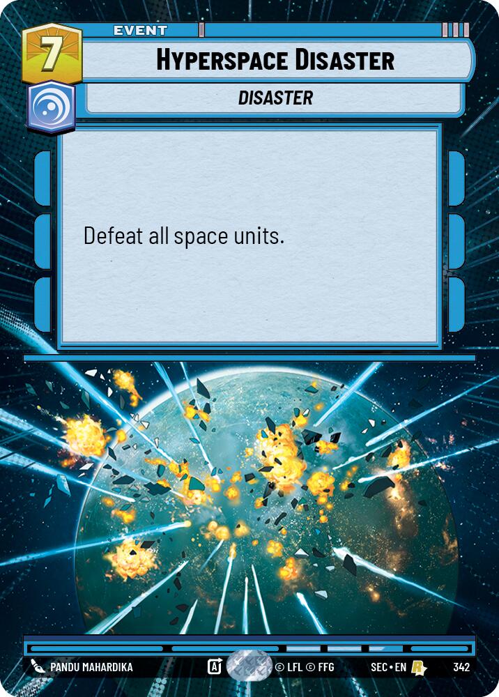 Hyperspace Disaster (342) (Hyperspace) (342) [Secrets of Power] | Exor Games New Glasgow