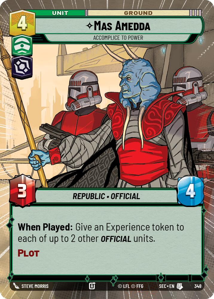 Mas Amedda - Accomplice to Power (Hyperspace) (348) (348) [Secrets of Power] | Exor Games New Glasgow
