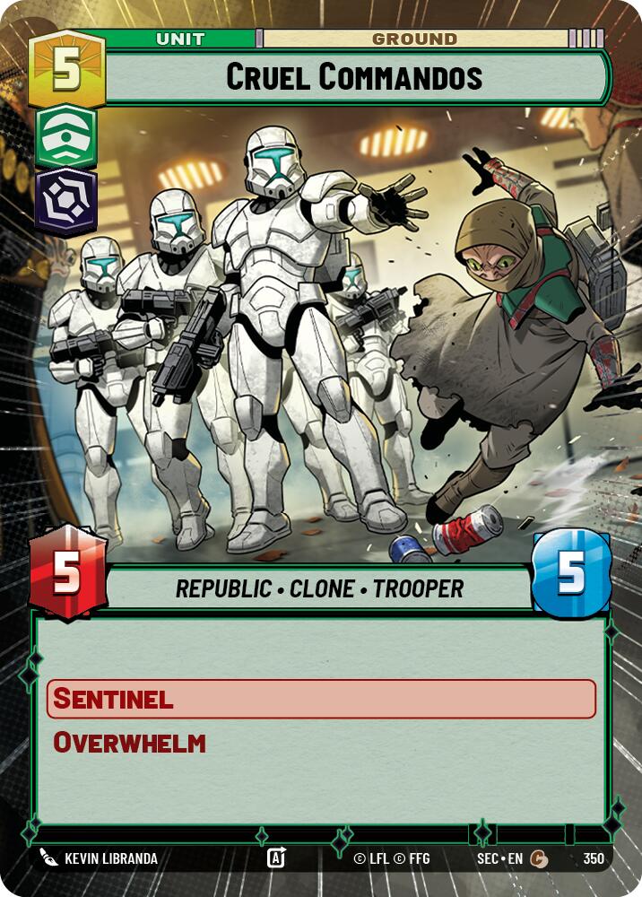 Cruel Commandos (350) (Hyperspace) (350) [Secrets of Power] | Exor Games New Glasgow