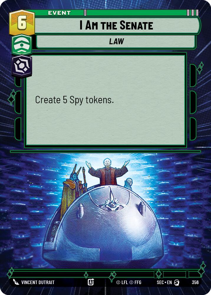I Am the Senate (356) (Hyperspace) (356) [Secrets of Power] | Exor Games New Glasgow