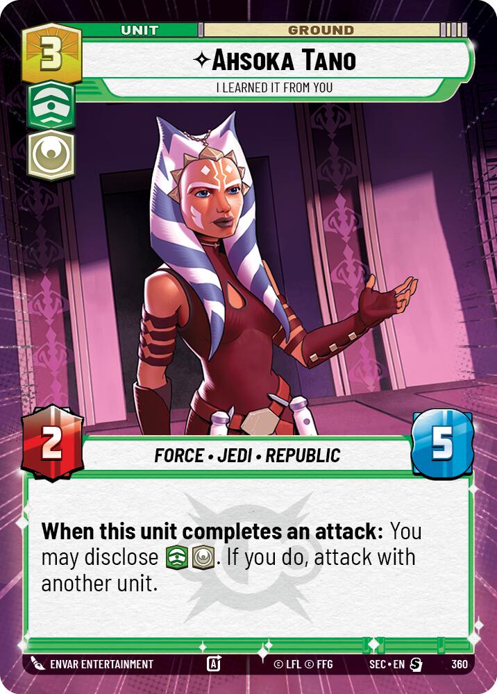 Ahsoka Tano - I Learned It from You (Hyperspace) (360) (360) [Secrets of Power] | Exor Games New Glasgow