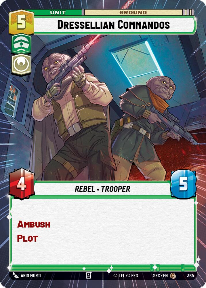 Dressellian Commandos (364) (Hyperspace) (364) [Secrets of Power] | Exor Games New Glasgow