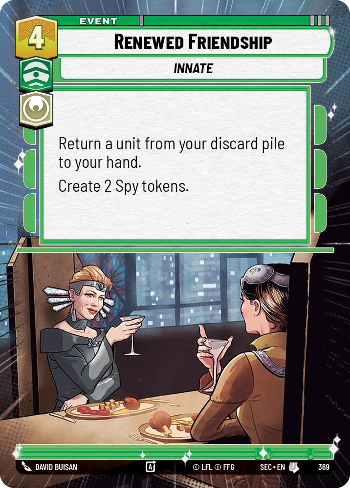 Renewed Friendship (369) (Hyperspace) (369) [Secrets of Power] | Exor Games New Glasgow