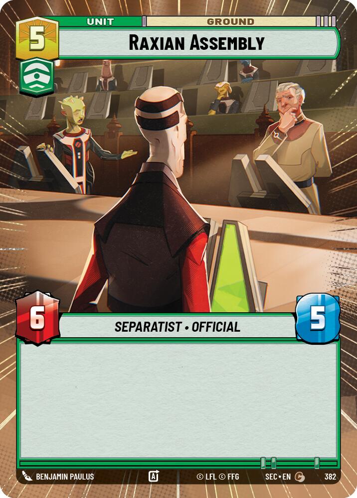 Raxian Assembly (382) (Hyperspace) (382) [Secrets of Power] | Exor Games New Glasgow
