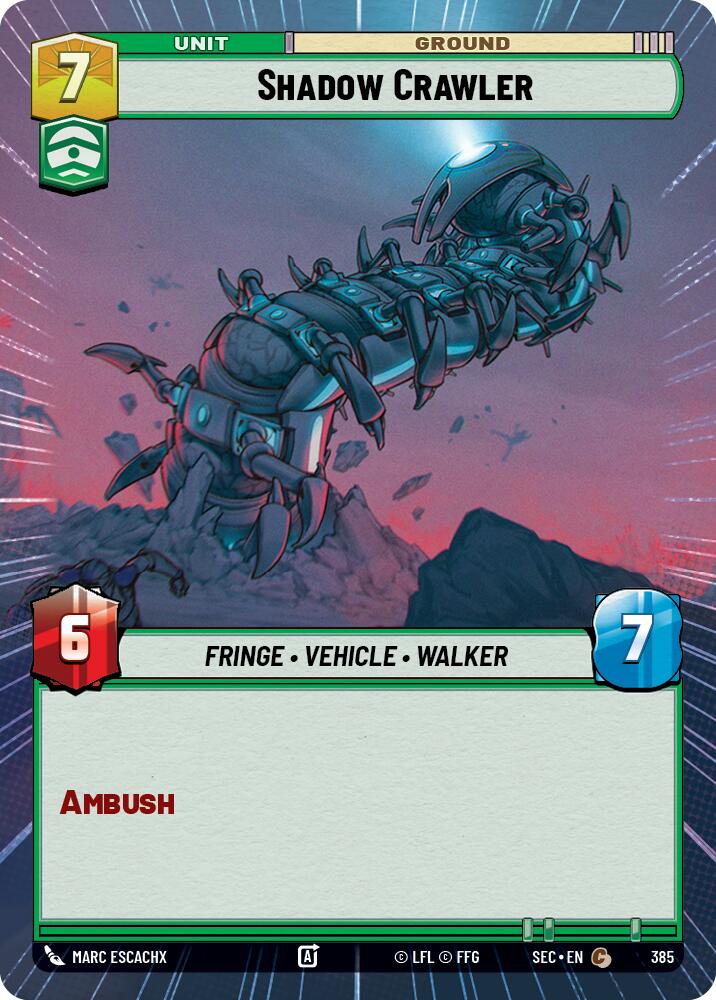 Shadow Crawler (385) (Hyperspace) (385) [Secrets of Power] | Exor Games New Glasgow