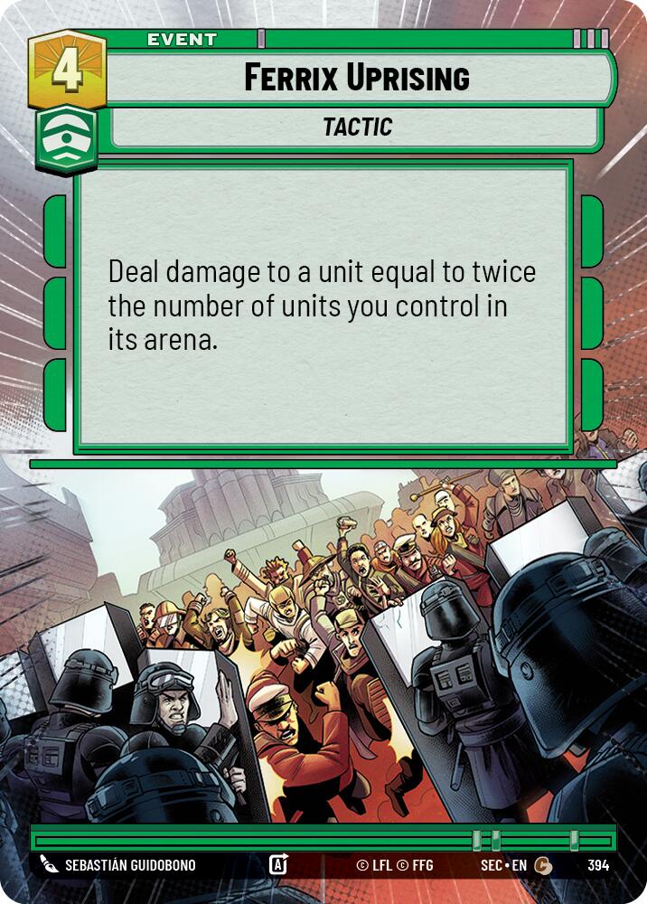 Ferrix Uprising (394) (Hyperspace) (394) [Secrets of Power] | Exor Games New Glasgow