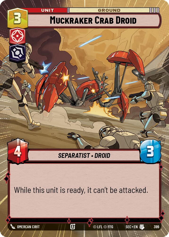 Muckraker Crab Droid (399) (Hyperspace) (399) [Secrets of Power] | Exor Games New Glasgow