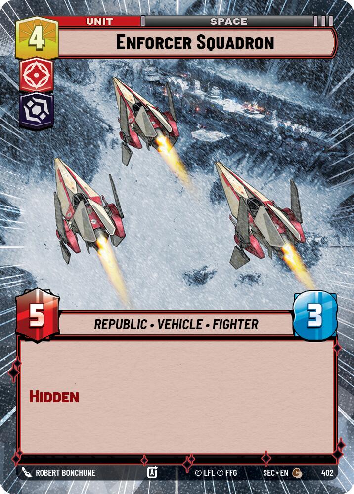 Enforcer Squadron (402) (Hyperspace) (402) [Secrets of Power] | Exor Games New Glasgow