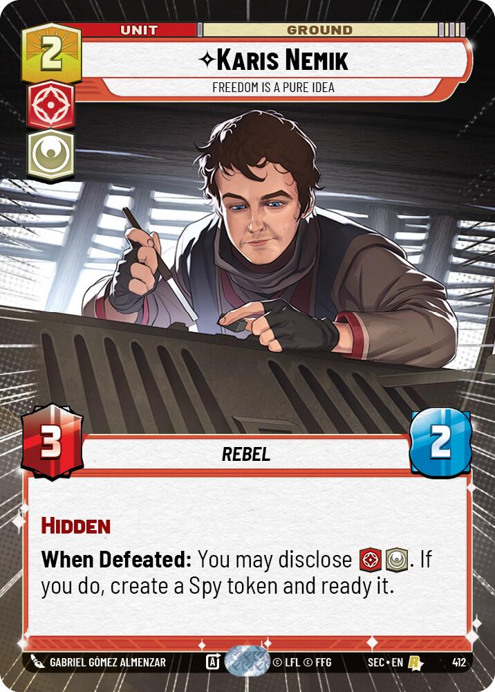 Karis Nemik - Freedom is a Pure Idea (Hyperspace) (412) (412) [Secrets of Power] | Exor Games New Glasgow