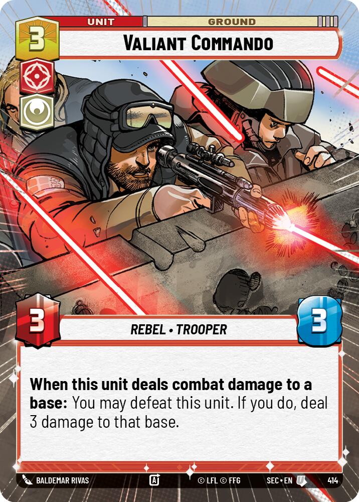 Valiant Commando (414) (Hyperspace) (414) [Secrets of Power] | Exor Games New Glasgow
