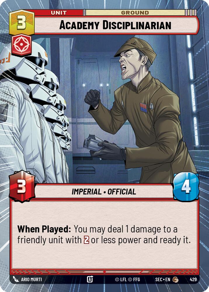 Academy Disciplinarian (429) (Hyperspace) (429) [Secrets of Power] | Exor Games New Glasgow