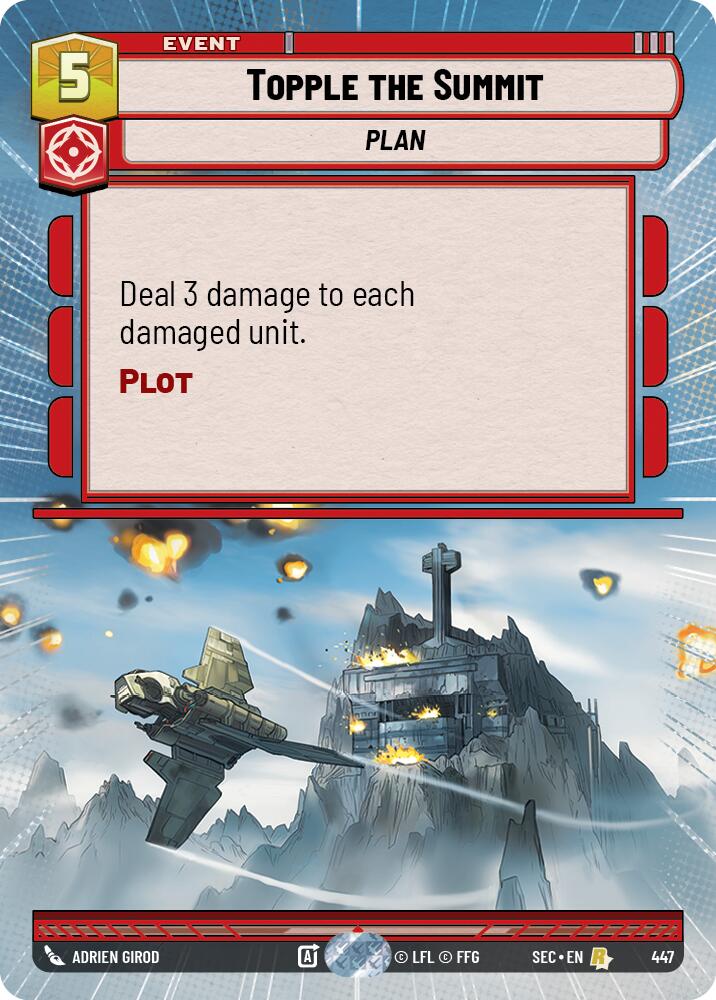 Topple the Summit (447) (Hyperspace) (447) [Secrets of Power] | Exor Games New Glasgow
