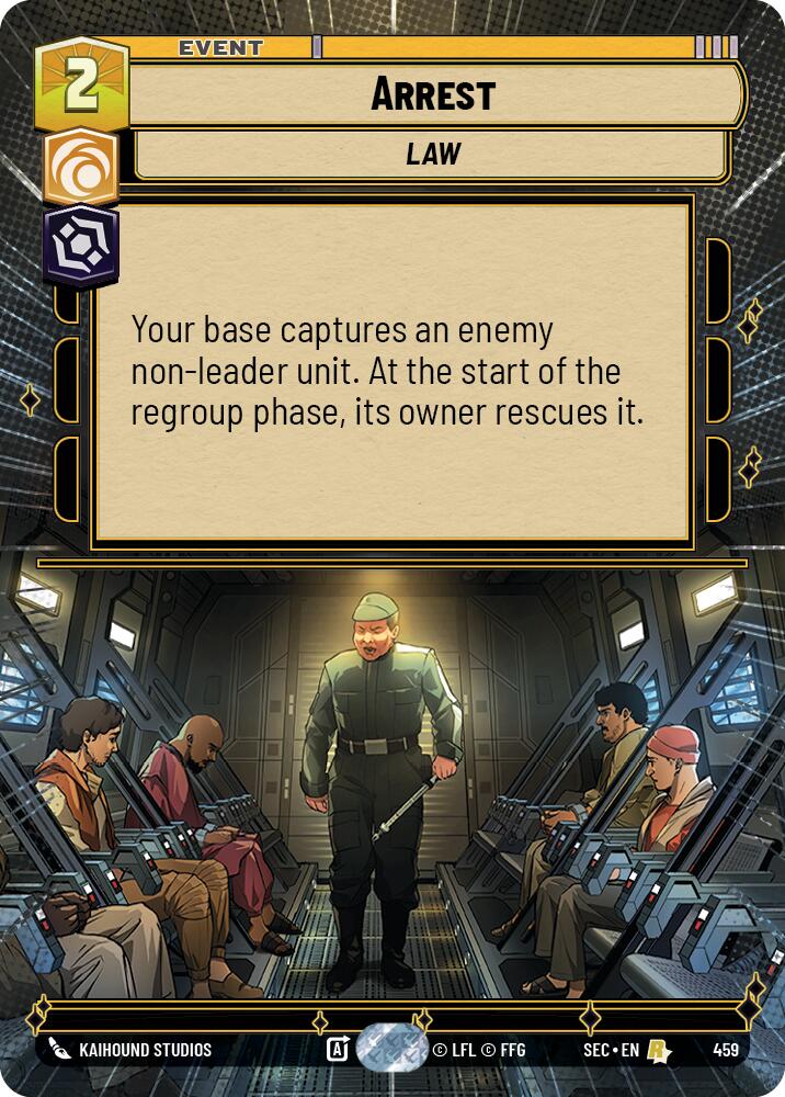 Arrest (459) (Hyperspace) (459) [Secrets of Power] | Exor Games New Glasgow