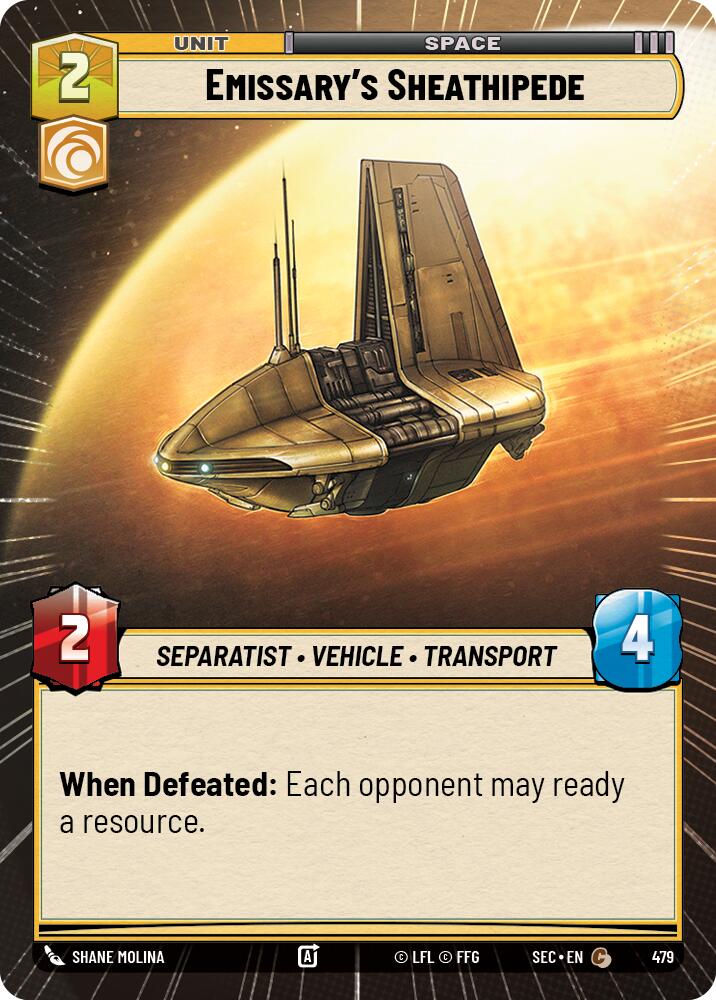 Emissary's Sheathipede (479) (Hyperspace) (479) [Secrets of Power] | Exor Games New Glasgow