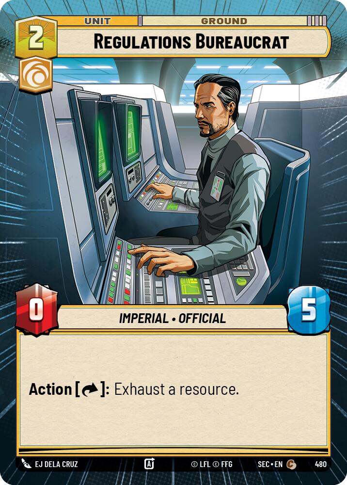 Regulations Bureaucrat (480) (Hyperspace) (480) [Secrets of Power] | Exor Games New Glasgow
