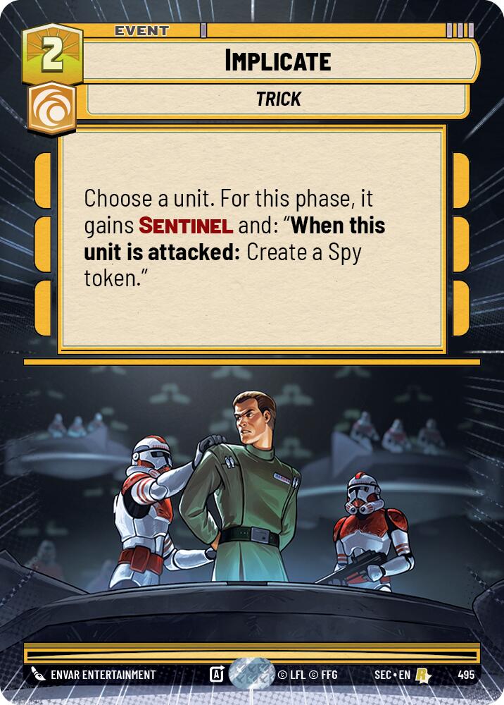 Implicate (495) (Hyperspace) (495) [Secrets of Power] | Exor Games New Glasgow