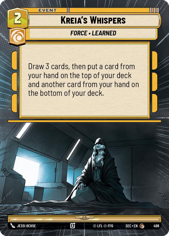 Kreia's Whispers (496) (Hyperspace) (496) [Secrets of Power] | Exor Games New Glasgow