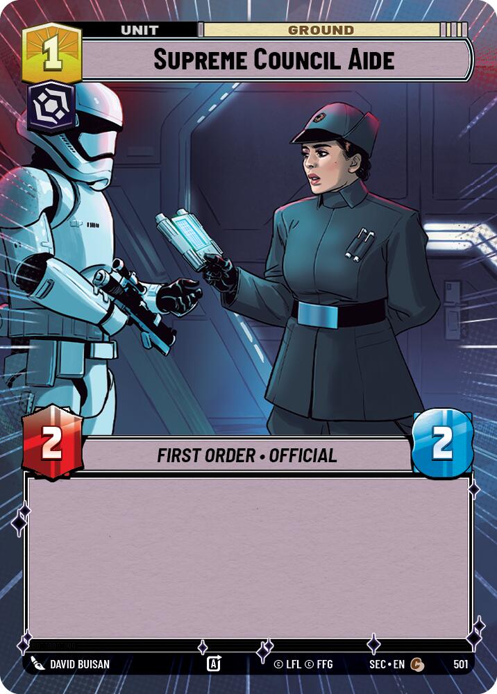 Supreme Council Aide (501) (Hyperspace) (501) [Secrets of Power] | Exor Games New Glasgow