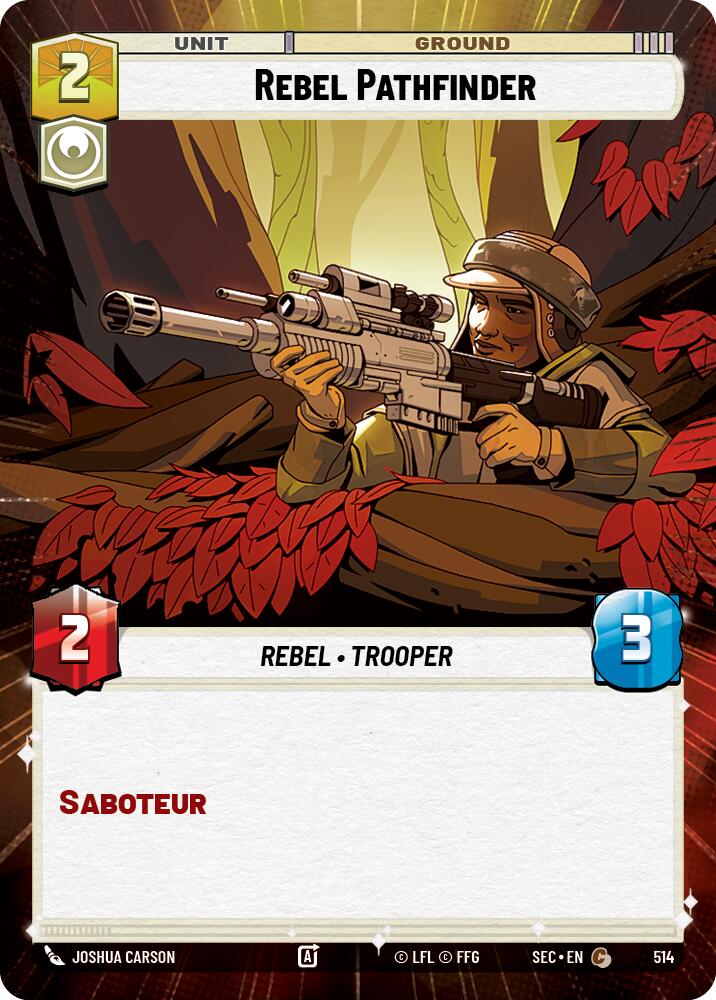 Rebel Pathfinder (514) (Hyperspace) (514) [Secrets of Power] | Exor Games New Glasgow