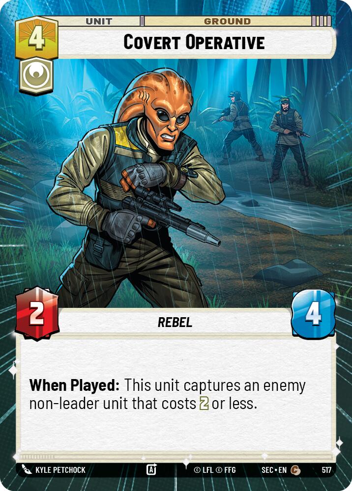 Covert Operative (517) (Hyperspace) (517) [Secrets of Power] | Exor Games New Glasgow