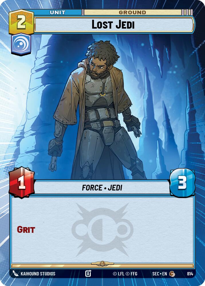 Lost Jedi (814) (Hyperspace Foil) (814) [Secrets of Power] | Exor Games New Glasgow