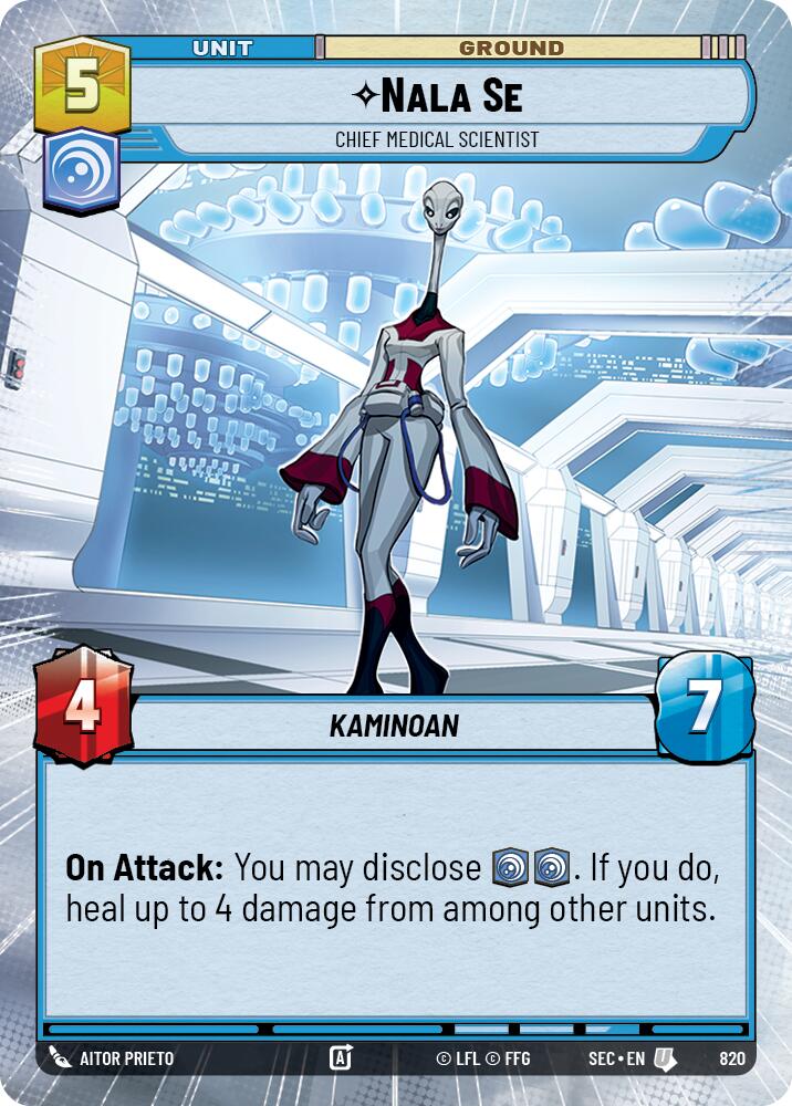 Nala Se - Chief Medical Scientist (Hyperspace Foil) (820) (820) [Secrets of Power] | Exor Games New Glasgow