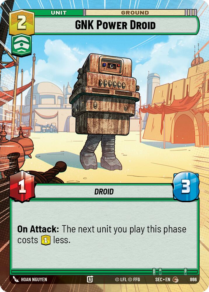 GNK Power Droid (866) (Hyperspace Foil) (866) [Secrets of Power] | Exor Games New Glasgow