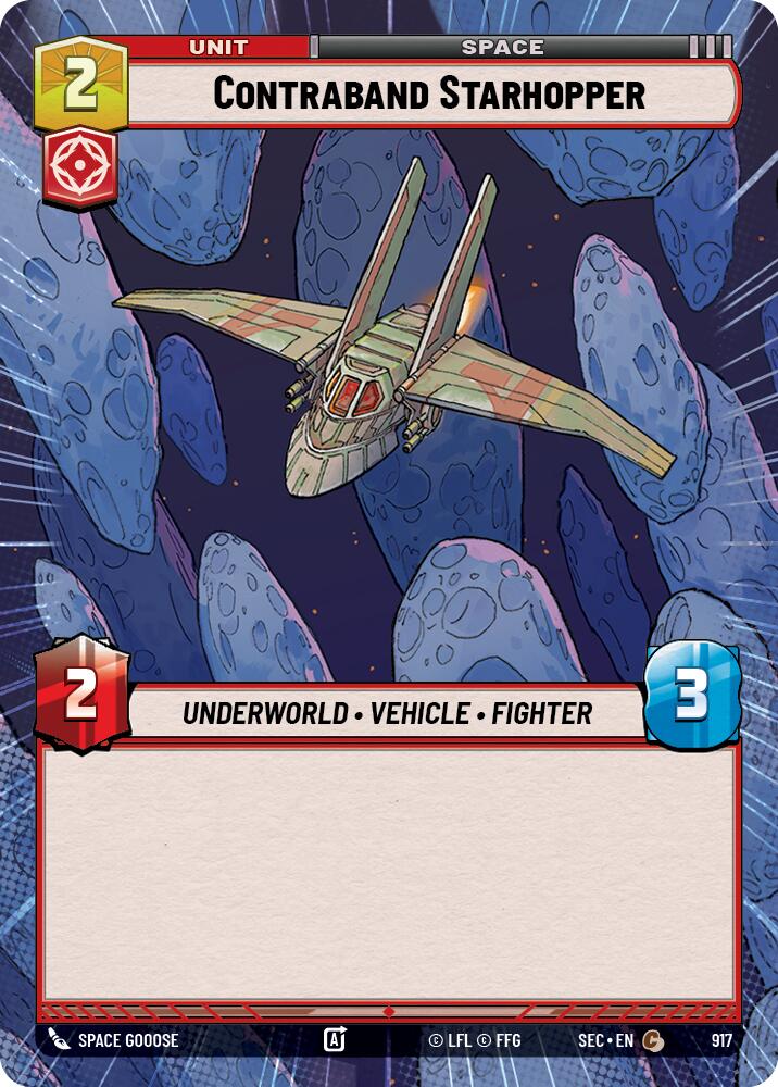 Contraband Starhopper (917) (Hyperspace Foil) (917) [Secrets of Power] | Exor Games New Glasgow