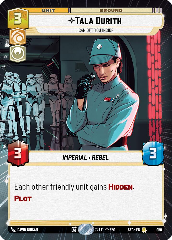 Tala Durith - I Can Get You Inside (Hyperspace Foil) (959) (959) [Secrets of Power] | Exor Games New Glasgow