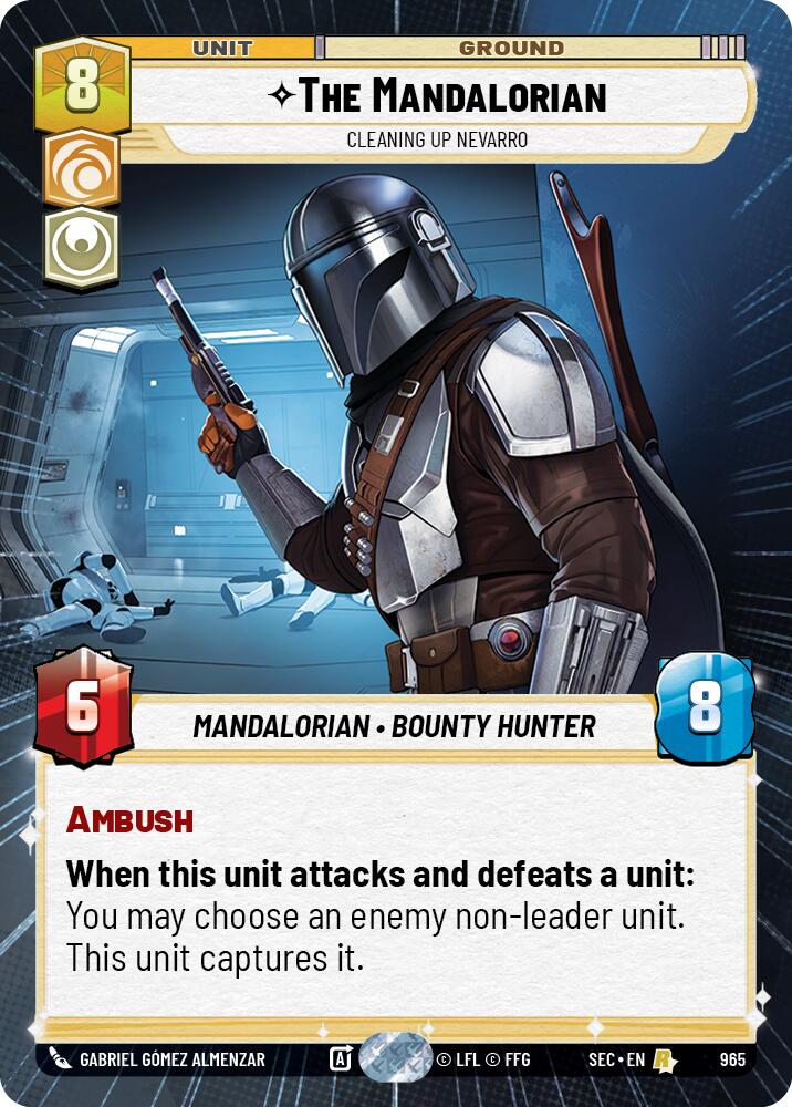 The Mandalorian - Cleaning up Nevarro (Hyperspace Foil) (965) (965) [Secrets of Power] | Exor Games New Glasgow