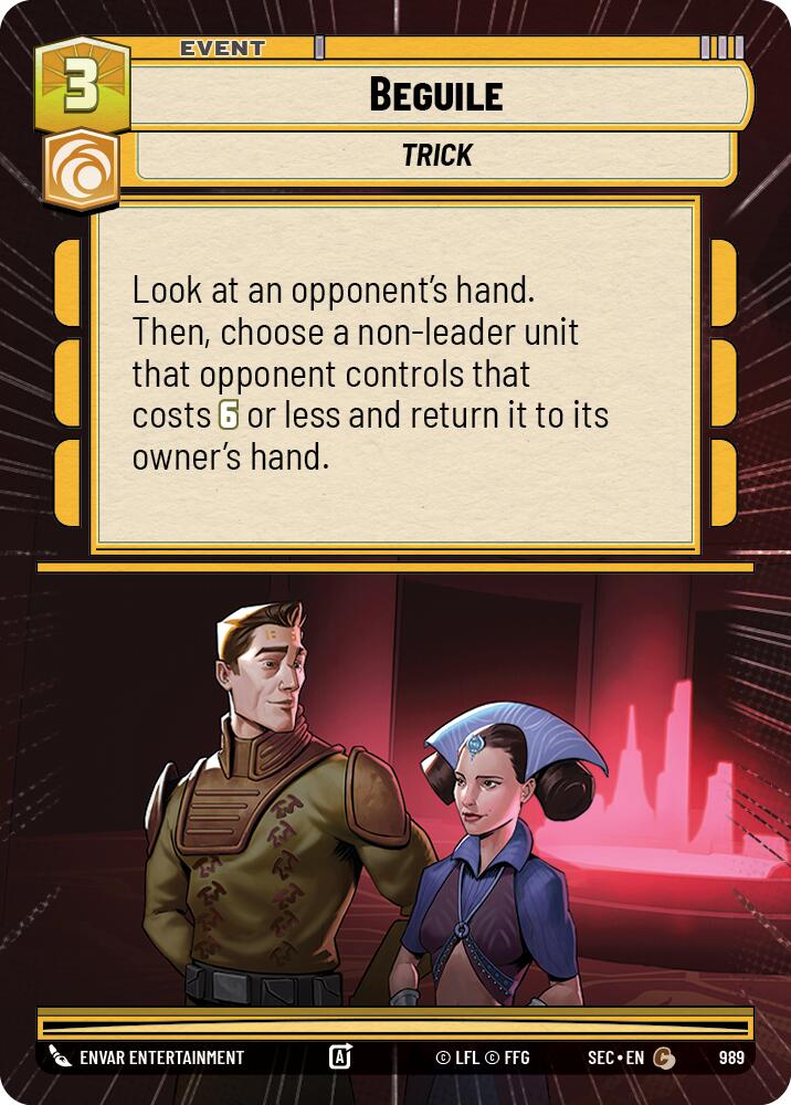 Beguile (989) (Hyperspace Foil) (989) [Secrets of Power] | Exor Games New Glasgow