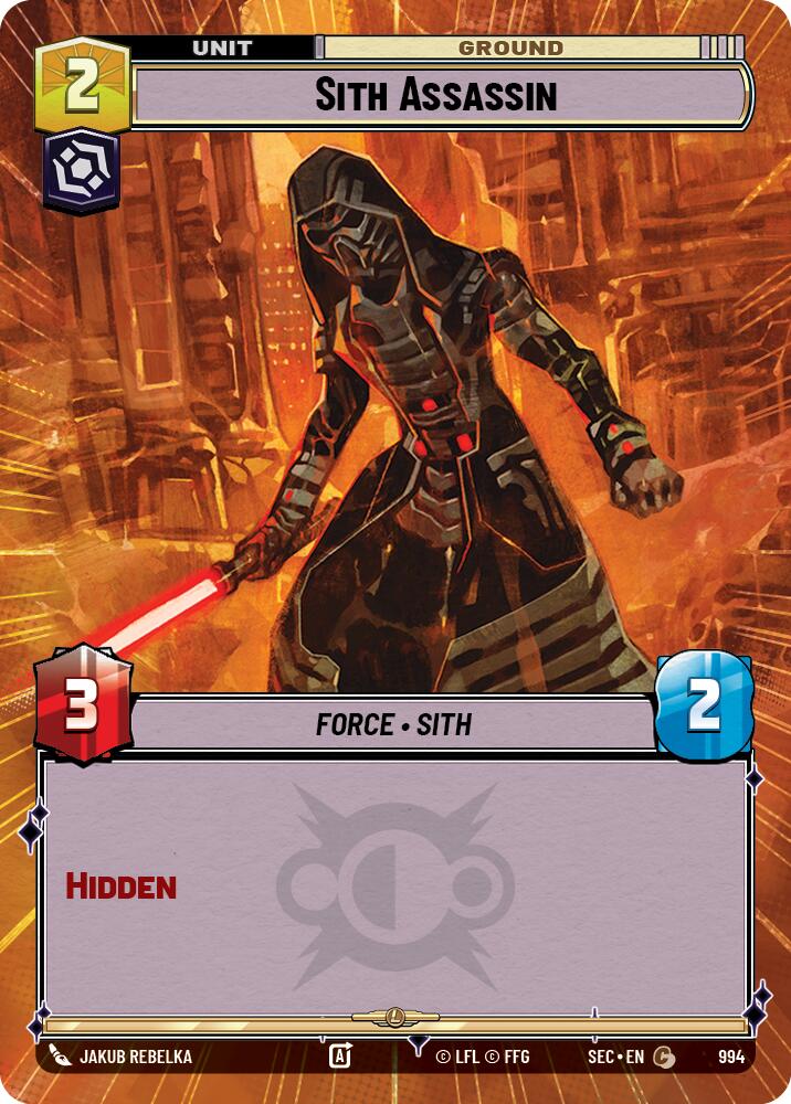 Sith Assassin (994) (Hyperspace Foil) (994) [Secrets of Power] | Exor Games New Glasgow