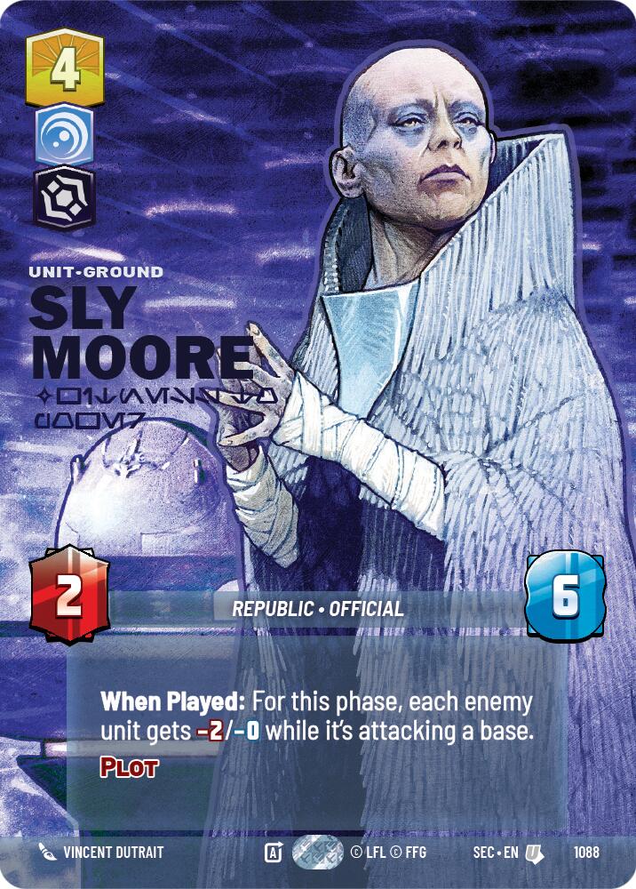 Sly Moore - Witness to Power (Prestige Foil) (1088) (1088) [Secrets of Power] | Exor Games New Glasgow
