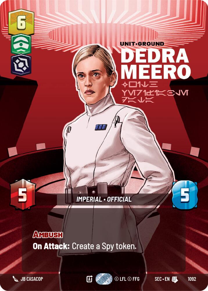 Dedra Meero - With Verifiable Data (Prestige Foil) (1092) (1092) [Secrets of Power] | Exor Games New Glasgow