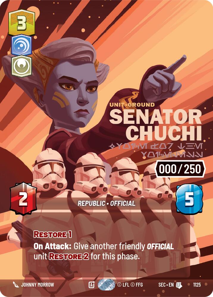 Senator Chuchi - Voice for the Voiceless (Serialized) (1125) (1125) [Secrets of Power] | Exor Games New Glasgow