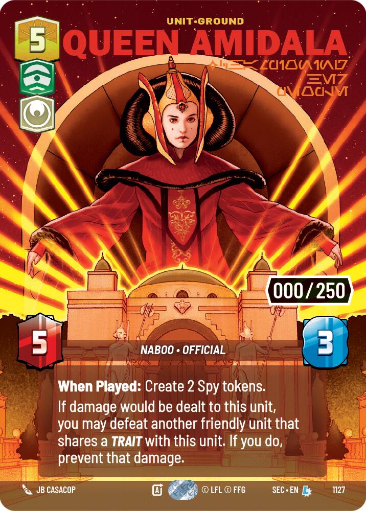 Queen Amidala - Championing Her People (Serialized) (1127) (1127) [Secrets of Power] | Exor Games New Glasgow