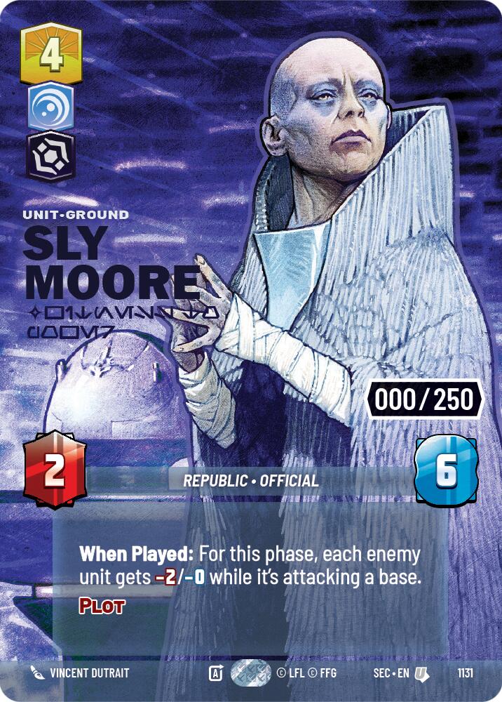 Sly Moore - Witness to Power (Serialized) (1131) (1131) [Secrets of Power] | Exor Games New Glasgow