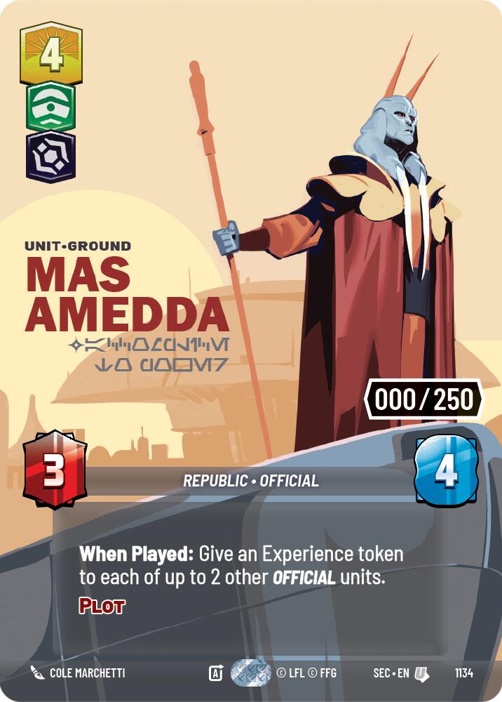 Mas Amedda - Accomplice to Power (Serialized) (1134) (1134) [Secrets of Power] | Exor Games New Glasgow