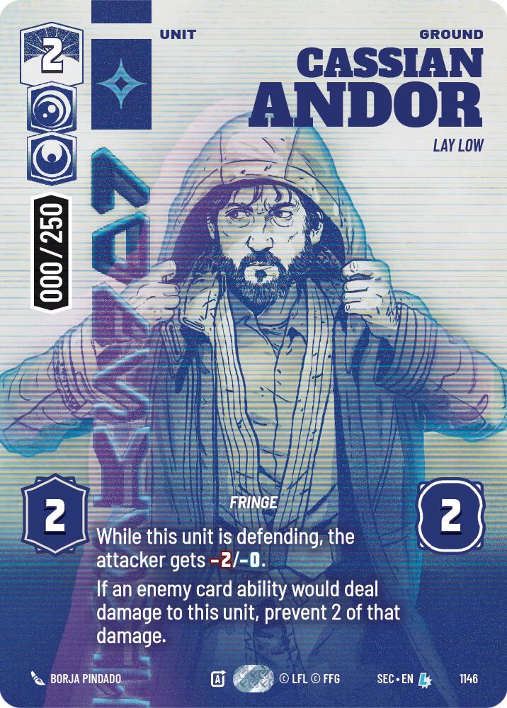 Cassian Andor - Lay Low (Serialized) (1146) (1146) [Secrets of Power] | Exor Games New Glasgow