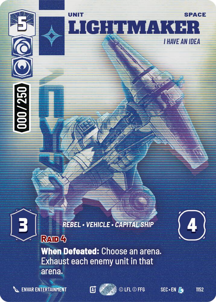 Lightmaker - I Have An Idea (Serialized) (1152) (1152) [Secrets of Power] | Exor Games New Glasgow
