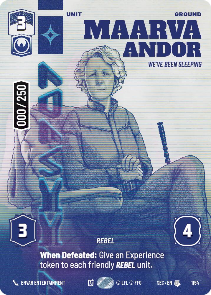Maarva Andor - We've Been Sleeping (Serialized) (1154) (1154) [Secrets of Power] | Exor Games New Glasgow