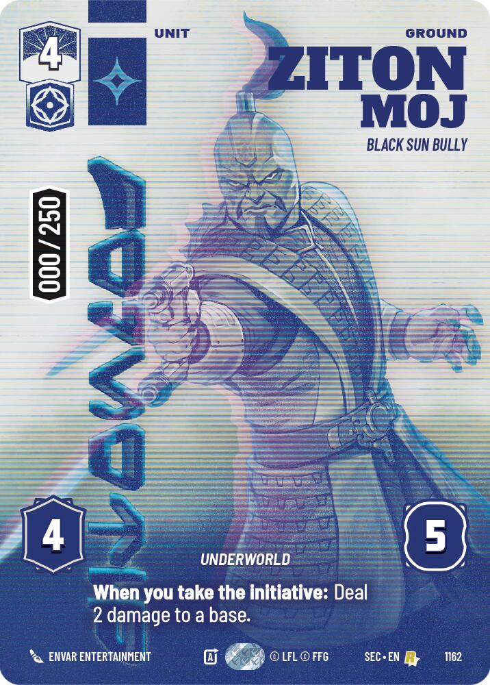 Ziton Moj - Black Sun Bully (Serialized) (1162) (1162) [Secrets of Power] | Exor Games New Glasgow