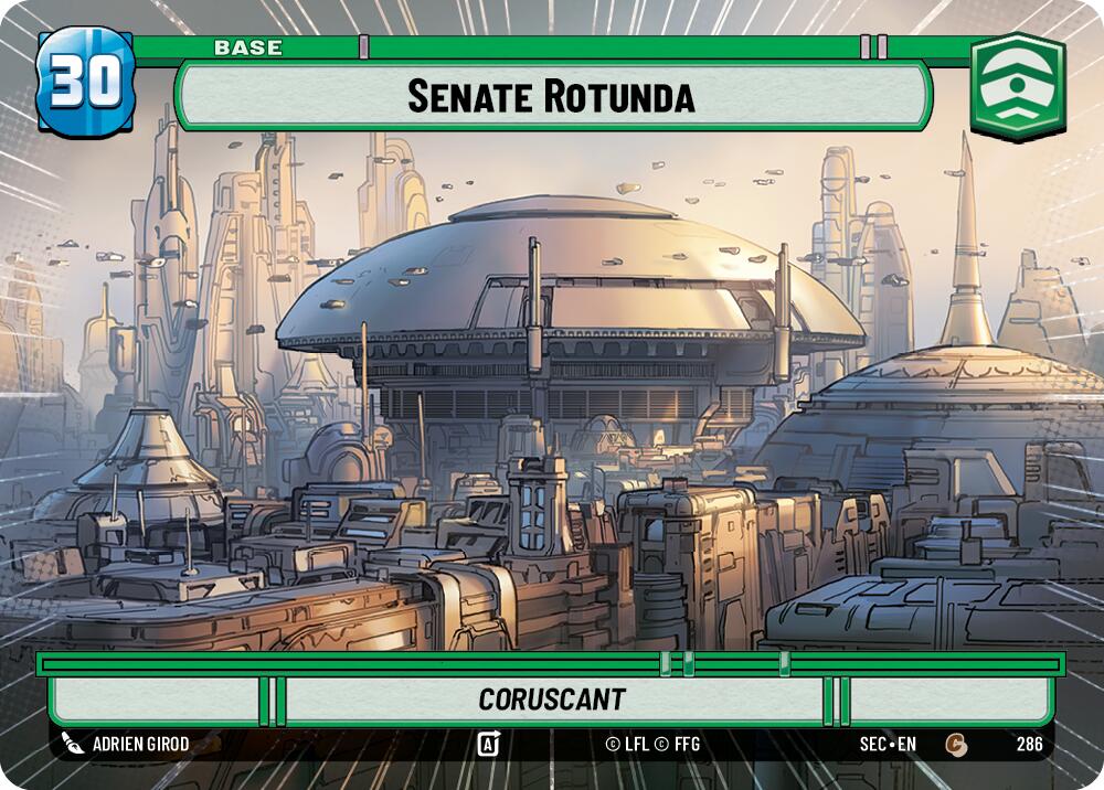 Senate Rotunda // Spy (286 // t03/t04) (Hyperspace) (286 // T03/T04) [Secrets of Power] | Exor Games New Glasgow