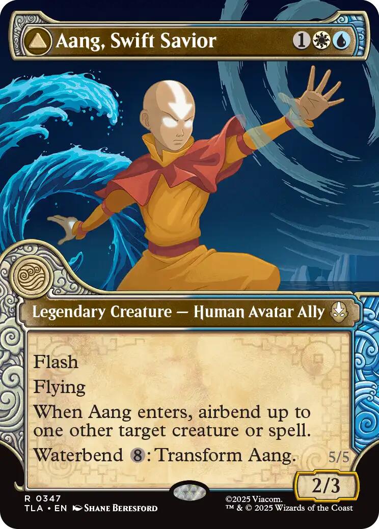 Aang, Swift Savior (Showcase) [Avatar: The Last Airbender] | Exor Games New Glasgow