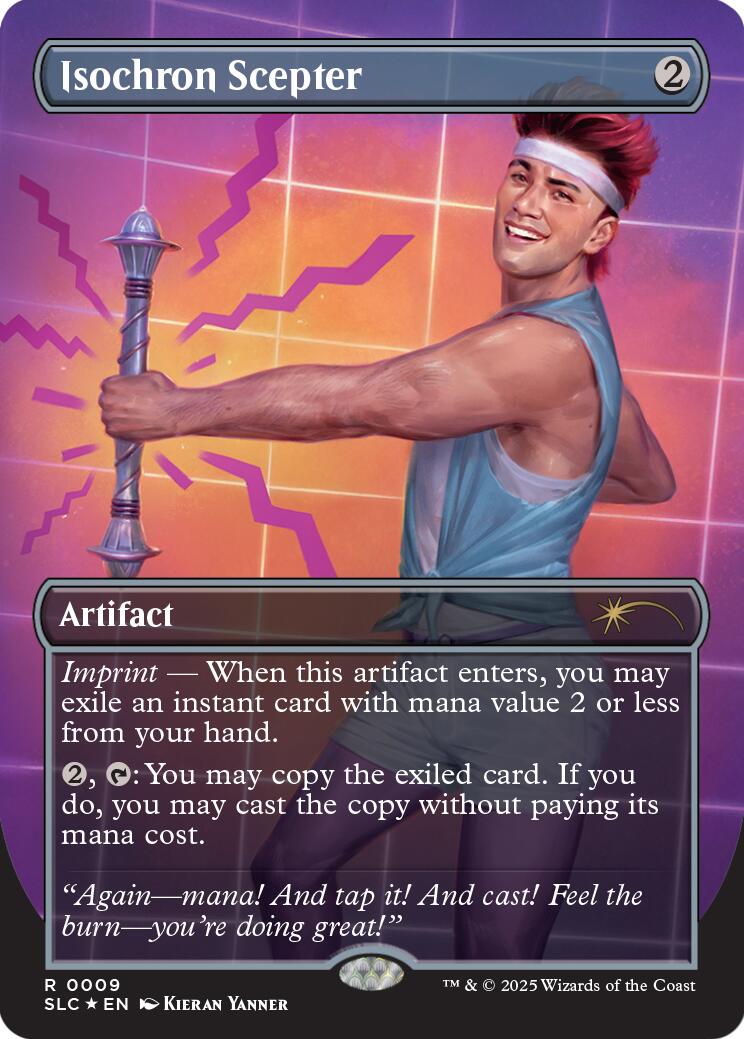 Isochron Scepter (Halo Foil) [Secret Lair Countdown Kit] | Exor Games New Glasgow