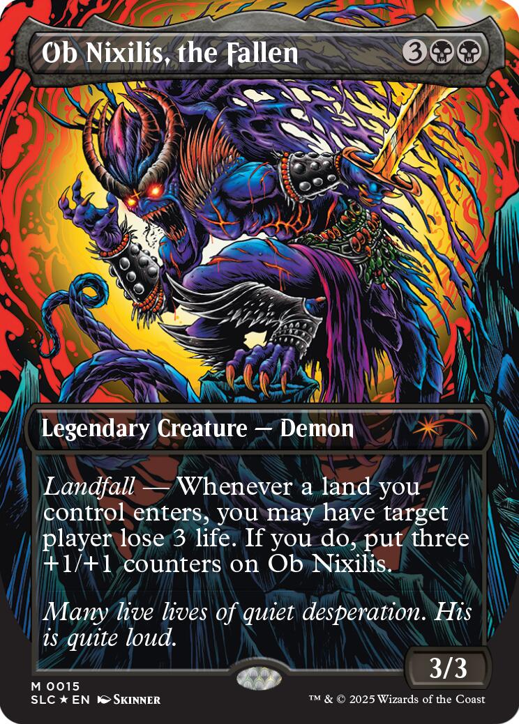 Ob Nixilis, the Fallen (Halo Foil) [Secret Lair Countdown Kit] | Exor Games New Glasgow