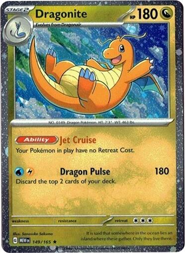 Dragonite 149/165 (Cosmos Holo) [Miscellaneous Cards] | Exor Games New Glasgow