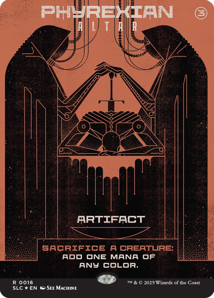 Phyrexian Altar (Halo Foil) [Secret Lair Countdown Kit] | Exor Games New Glasgow